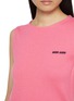  - MIU MIU - Logo Cashmere Silk Knit Top