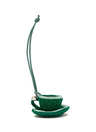 Main View - Click To Enlarge - JW ANDERSON - Crochet Teacup Bag Charm