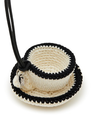 Detail View - Click To Enlarge - JW ANDERSON - Crochet Teacup Bag Charm