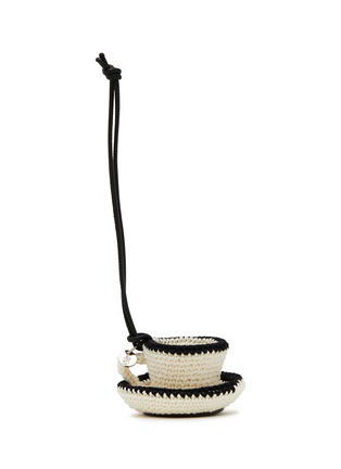 Main View - Click To Enlarge - JW ANDERSON - Crochet Teacup Bag Charm