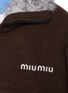  - MIU MIU - Zip Up Short Fleece Jacket