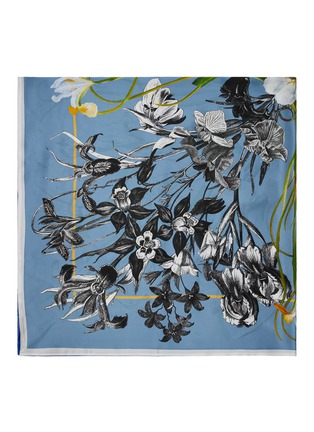 Detail View - Click To Enlarge - ST. PIECE - Bailey Double Sided Silk Scarf