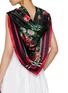 Front View - Click To Enlarge - ST. PIECE - Beth Bridget Double Sided Silk Scarf