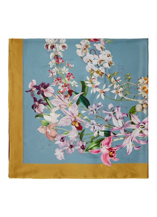 Detail View - Click To Enlarge - ST. PIECE - Bae Double Sided Silk Scarf
