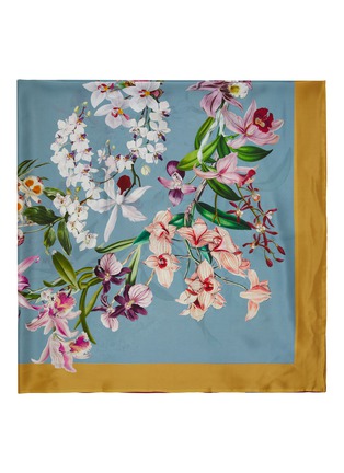Main View - Click To Enlarge - ST. PIECE - Bae Double Sided Silk Scarf