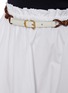  - MIU MIU - Belted Flared Midi Skirt