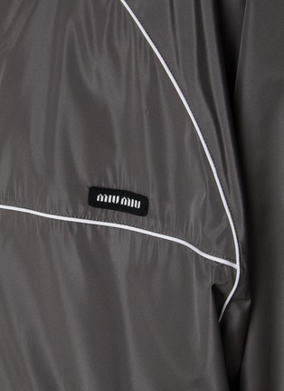  - MIU MIU - Contrast Piping Blouson Jacket