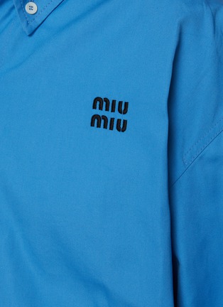  - MIU MIU - Open Buttoned Back Blouson Jacket