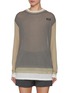 Main View - Click To Enlarge - MIU MIU - Logo Layered T-Shirt