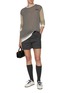 Figure View - Click To Enlarge - MIU MIU - Logo Layered T-Shirt