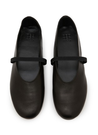 Detail View - Click To Enlarge - PEDDER RED - Charlie Leather Mary Jane Flats