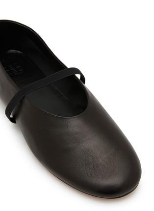 Detail View - Click To Enlarge - PEDDER RED - Charlie Leather Mary Jane Flats