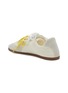 Detail View - Click To Enlarge - PEDDER RED - Petra Low Top Suede Nylon Women's Sneakers