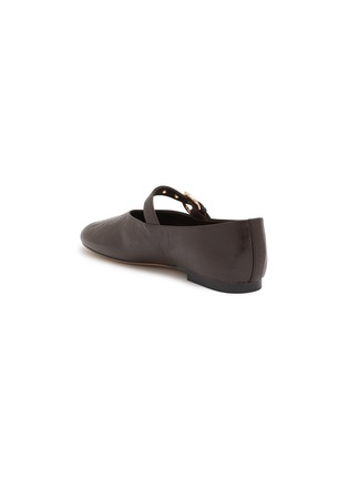  - PEDDER RED - Beatrice Leather Mary Jane Flats