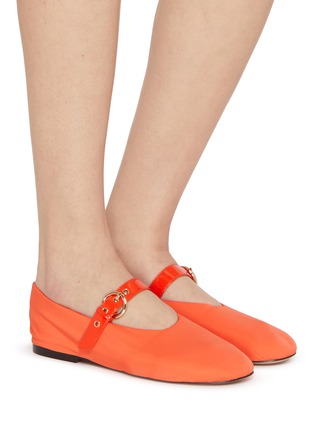 Figure View - Click To Enlarge - PEDDER RED - Beatrice Mary Jane Flats