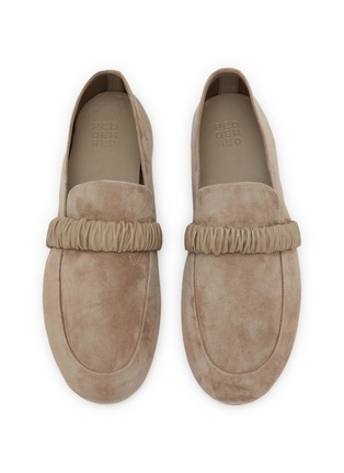 Detail View - Click To Enlarge - PEDDER RED - Bennett Suede Loafers