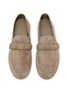 Detail View - Click To Enlarge - PEDDER RED - Bennett Suede Loafers
