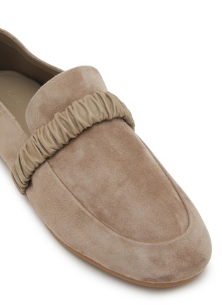 Detail View - Click To Enlarge - PEDDER RED - Bennett Suede Loafers
