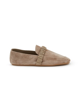 Main View - Click To Enlarge - PEDDER RED - Bennett Suede Loafers