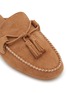 Detail View - Click To Enlarge - PEDDER RED - Kelly Suede Moccasin Slide