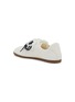 Detail View - Click To Enlarge - PEDDER RED - Petra Low Top Suede Nylon Women's Sneakers