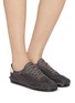 Figure View - Click To Enlarge - PEDDER RED - Patty Satin Suede Women's Sneakers