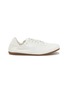 Main View - Click To Enlarge - PEDDER RED - Patty Satin Suede Women's Sneakers