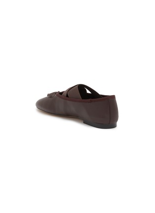  - PEDDER RED - Bella Leather Mary Jane Flats