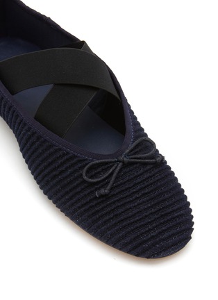 Detail View - Click To Enlarge - PEDDER RED - Bella Denim Mary Jane Flats