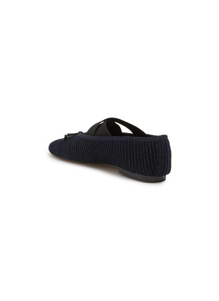  - PEDDER RED - Bella Denim Mary Jane Flats