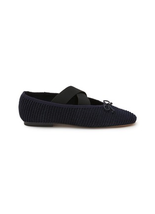 Main View - Click To Enlarge - PEDDER RED - Bella Denim Mary Jane Flats