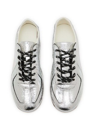 Detail View - Click To Enlarge - PEDDER RED - Petra Leather Women's Sneakers