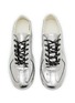 Detail View - Click To Enlarge - PEDDER RED - Petra Leather Women's Sneakers