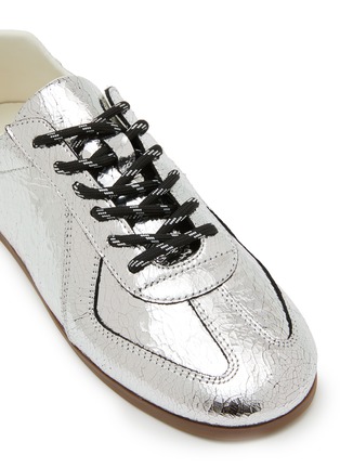 Detail View - Click To Enlarge - PEDDER RED - Petra Leather Women's Sneakers