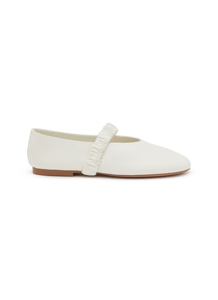 Main View - Click To Enlarge - PEDDER RED - Blake Leather Mary Jane Flats