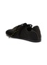 Detail View - Click To Enlarge - PEDDER RED - Petra Low Top Suede Nylon Women's Sneakers