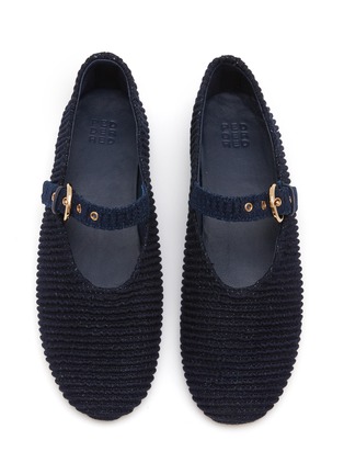Detail View - Click To Enlarge - PEDDER RED - Beatrice Denim Mary Jane Flats
