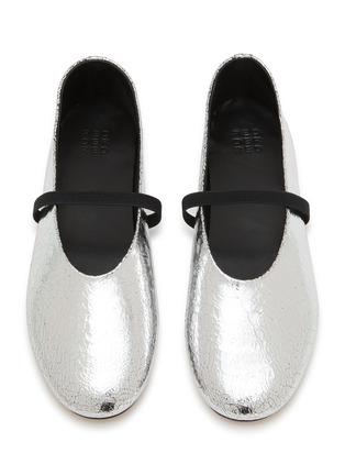 Detail View - Click To Enlarge - PEDDER RED - Charlie Leather Mary Jane Flats