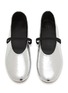 Detail View - Click To Enlarge - PEDDER RED - Charlie Leather Mary Jane Flats