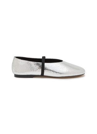 Main View - Click To Enlarge - PEDDER RED - Charlie Leather Mary Jane Flats