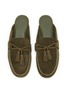 Detail View - Click To Enlarge - PEDDER RED - Kelly Suede Moccasin Slide