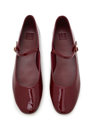 Detail View - Click To Enlarge - PEDDER RED - Farah Patent Leather Mary Jane Flats