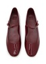 Detail View - Click To Enlarge - PEDDER RED - Farah Patent Leather Mary Jane Flats