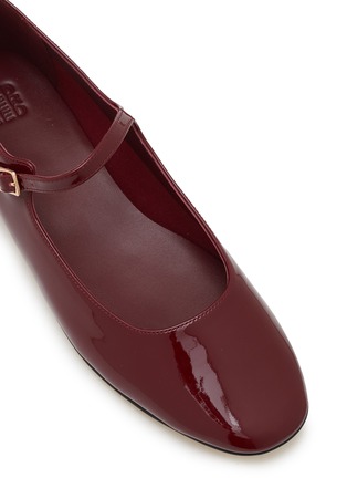 Detail View - Click To Enlarge - PEDDER RED - Farah Patent Leather Mary Jane Flats
