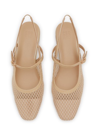Detail View - Click To Enlarge - PEDDER RED - Britt 40 Mesh Slingback Pumps