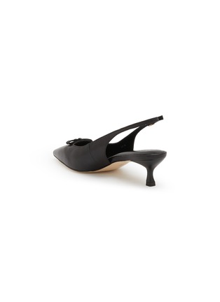  - PEDDER RED - Lily 50 Leather Slingback Pumps