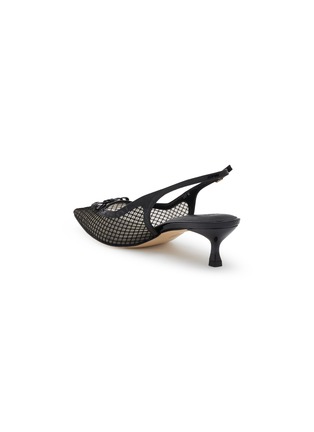  - PEDDER RED - Lily 50 Mesh Slingback Pumps