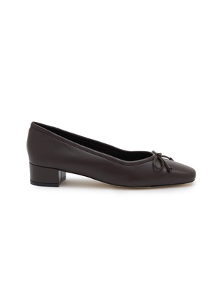 Main View - Click To Enlarge - PEDDER RED - Bonnie 35 Leather Pumps