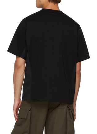 Back View - Click To Enlarge - SACAI - Underarm Suiting Insert Cotton T-shrt