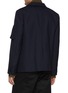 Back View - Click To Enlarge - SACAI - Zip Up Layered Hybrid Blazer